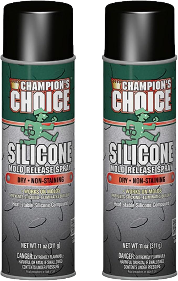Champion Silicone Mold Release Spray net 11 oz.. 2 count.