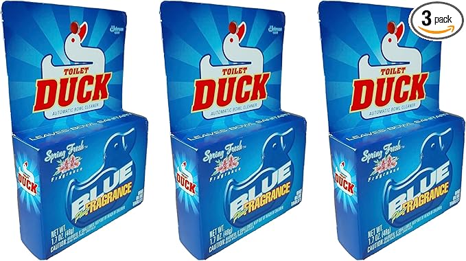 Toilet Duck Automatic Blue Single - 1.7 oz - 3 pk