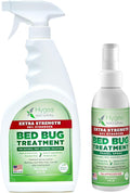 Hygea Natural Extra-Strength Bed Bug DIY Kit - unique, Odorless, Child & Pet Friendly - All water-friendly surfaces - 1 Bed Bug Spray (24 oz) & 1 Bed Bug Travel Spray in TSA Approved Size (3 oz)