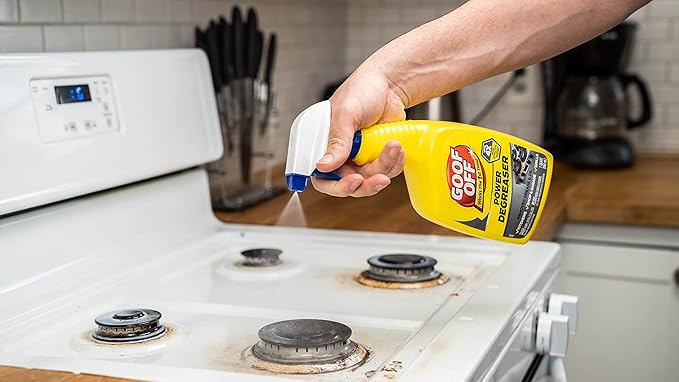 Goof Off Power Cleaner and Degreaser for Mechanics– 32 oz. Trigger Spray Bottle (Pack of 3)