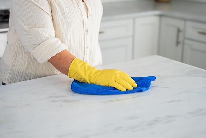 Mr. Clean Large Reusable Latex Gloves, 2 Color, 2 Pairs