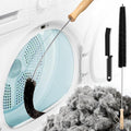 Holikme Dryer Vent Cleaner Kit - Household Cleaning Supplies, Dryer Lint Brush, Refrigerator Long Coil Brush, Flexible Lint Remover, Removing Dust and Pet Hair