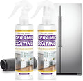 Ceramic Coating Spray 17.32oz – Appliance & Kitchen Protector for Stainless Steel – Fingerprint Resistant Cleaner & Sealer for Sinks, Fridges, Stoves – Easy Cleaning & Long-Lasting Multi-Surface Shine