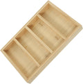 MAGICLULU Sunglasses Organizer Tray 4-Grid Glasses Display Stand Wear-Resistant Storage for Eyewear Home Closet Organization