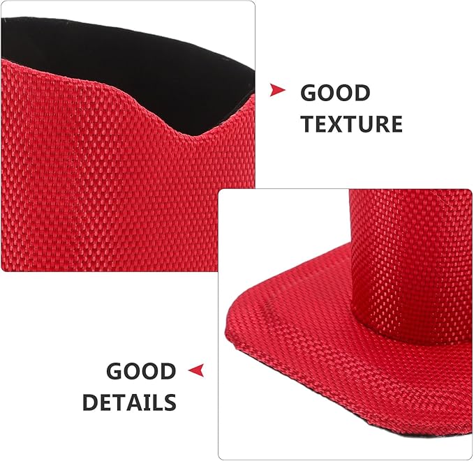 BESPORTBLE Red Oxford Cloth Eyeglasses Holder Stand for Desk and Nightstand Stable Upright Support Glasses Organizer for Home and Office Protective Display for Sunglasses and Eyewear