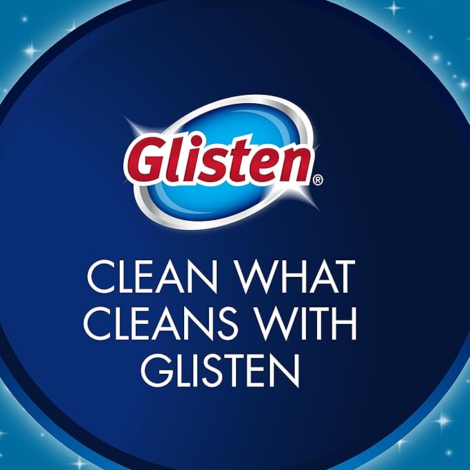 Glisten Garbage Disposer Foaming Cleaner, Lemon Scent, 2-Pack (8 Uses)