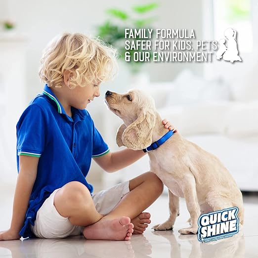Quick Shine Floor Finish, 27 fl oz (Pack of 4)