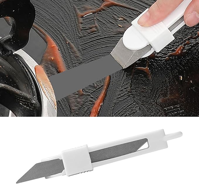 Limescale Eraser for Stove Tiles and Countertops – Effective Remover for Kitchen and Bathroom Surfaces, and Easy to Use with Comfortable Grip for Effortless