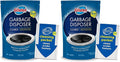 Glisten Garbage Disposer Foaming Cleaner, Lemon Scent, 2-Pack (8 Uses)