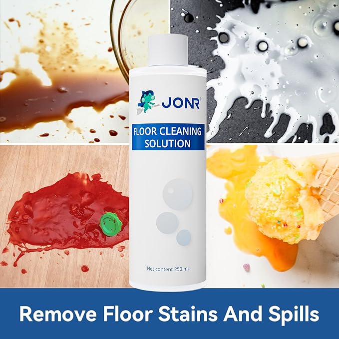 JONR Floor Cleaning Solution, Deep Cleaning for Hard Floors, Designed for ED Series ED12/JONR ED12 Pro,Compatible with Wet Dry Vacuum