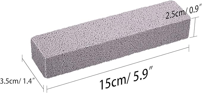 Chengu 60 Pieces Pumice Stone for Cleaning, Pumice Scouring Pad Bulk, Hard Water Stain Remover, Cleaning Stones for Toilet, Bowl, Pool, Tile, Grill, Oven, Bath, Household, Kitchen, 5. 9 x 1. 4 x 0. 9
