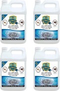Fruit Fly & Drain Fly Killer - Simple Commercial Drain Gel Treatment - Eliminates Gross Fruit Flies, Drain Flies, Sewer Flies & Gnat Infestations From Any Drain. Fast & Easy - (128 Oz, Case of 4)