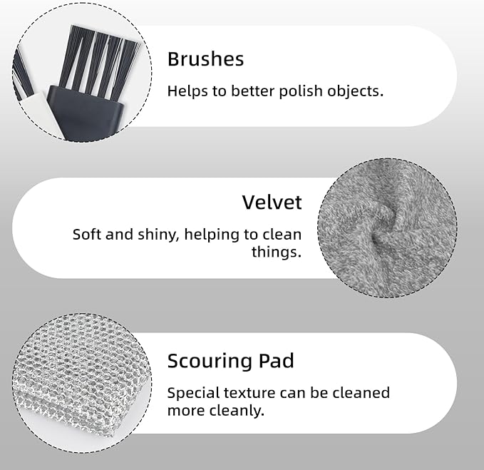 Brass Polish Copper Cleaner Cream:13oz Polishing Metal Tarnish Remover Cleaning and Restorer Kit for Sink/Jewelry/Musical Instruments/Bronze,Comes with Towel and Brush