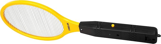 Bug Zapper - Electric Fly Swatter - Mosquito Zapper Killer - Fly Zapper - Electric Fly Swatter Racket for Camping, Travel, Outdoor and Indoor Pest Control (2AA Batteries Included)
