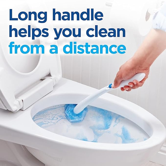 Clorox ToiletWand Toilet Cleaner Refills, Toilet brush, Rainforest Rush, 30 Ct