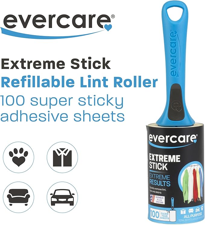 Evercare All-Purpose 100 Layer Lint Roller (Pack of 6)