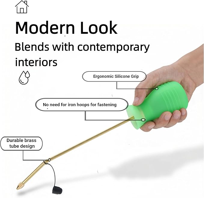Powder Duster/Large Diatomaceous Earth Bulb Duster/Powder Applicator - Diatomaceous Earth Bulb/Applicator (Green)