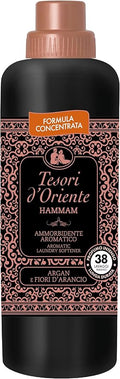 Tesori d'Oriente Hammam - Argan and Orange Blossoms Laundry Softener, 760 ml (25.7 fl oz), 38 Washes