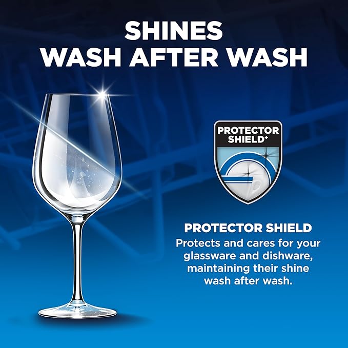 Finish Quantum Infinity Shine Dishwasher Pods, No Pre-Rinse Dishwasher Detergent Soap Removes 24HR Dried-On Stain and Grease, Leaving a Virtually Spotless Shine, 70 Count