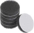 HARFINGTON 6pcs Drill Power Brush 2 inch Tile Scrubber Scouring Pads 800-1000 Grit for Bathroom Kitchen Household Cleaning
