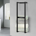 Towel Rack for Rolled Towels, Wall Mounted Bathroom Towel Rack, Wall Mounted 31 inch, Towel Rack for Rolled Towels for Modern Storage