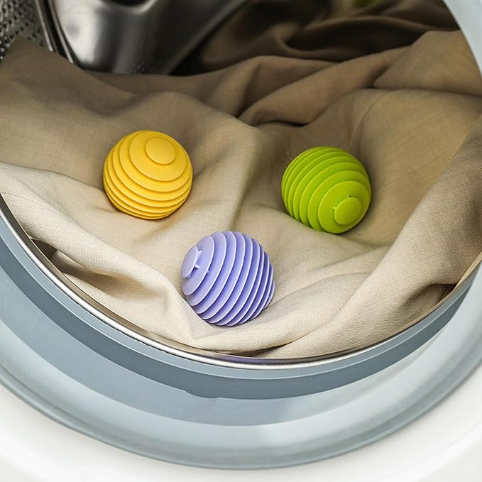 Pet Hair Remover for Laundry, Non-Toxic Lint Remover Washing Balls Reusable Dryer Balls Pet Hair Dryer Ball Lint Remover for Laundry Pet Fur Remover for Laundry Bedding Clothes