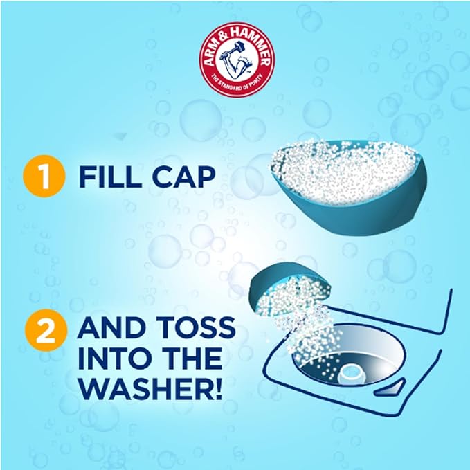 Arm & Hammer Light In-Wash Scent Booster Crisp Clean 24oz (Pack of 2)