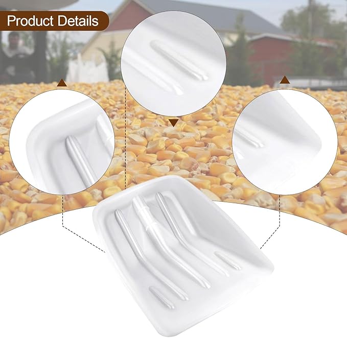 MYCENSE Snow Scoop,Sand Spade,Large,Garbage Cleaning Tool Snow Removal Tool Scoop for Farming Tasks Gardening Yard Work Landscaping, M