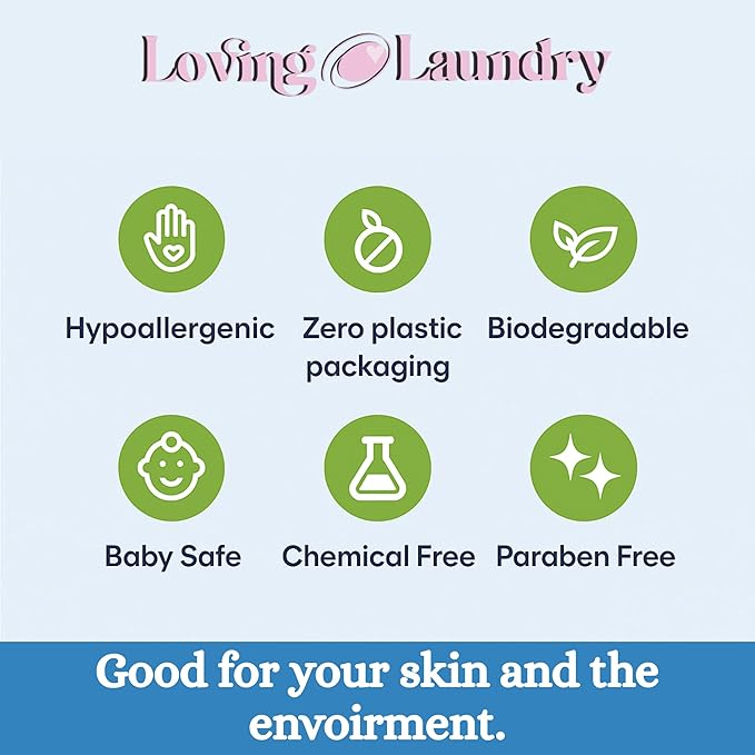 Non-Toxic Dryer Sheets Eco Friendly, Paraben Free, Plant Based | Clean Ingredients Softens & Removes Static, Healthy dryer sheets - 40 Sheets