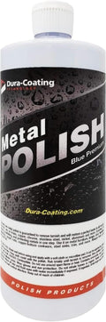 DURA-COATING TECHNOLOGY Blue Premium Metal Polish and Cleaner Liquid for All Metal, Brass, Gold, Copper, Fiberglass, Aluminum, Jewelry, Sterling Silver (1 Gallon Bottle)