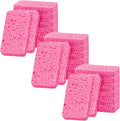 24 - Pack Non-Scratch Scrub Sponges - Sponges for Dishes and Washing Dishes, Cleaning Sponges for Kitchen Home and More（Pink）