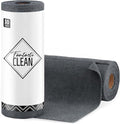 Fantasticlean Microfiber Cleaning Cloth Roll -30 Pack, Tear Away Microfiber Towels, 12" x 12", Reusable, Washable, Scratch Free, Ultra Absorbent for All-Around Cleaning Supplies (DimGray)