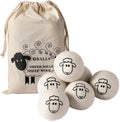 Dryer Balls Laundry Reusable - XL Wool Dryer Balls - Handmade Cute, Extra Large Dryer Balls, Shorten Drying Time, Organic Wool - Dry 1000+ Loads (6 Pack Sheep Pattern)