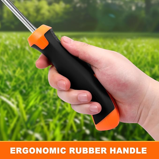 2025 Weed Puller Tool, 4 Pack New Garden Stainless Steel Weeder Tool Hand Weeder Tool,Multi-Purpose Weed Remover Tool Weeding Tools for Gardening