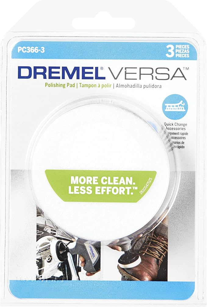 Dremel PC366-3 Power Scrubber Polishing Pads