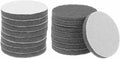 HARFINGTON 16pcs Scrubber Scouring Pads 800 Grits 4 Inch Drill Power Brush Hoop and Loop Surface Conditioning Disc Drill Scuffing Disc Scrub Pads for Home Kitchen Cleaning, Gray
