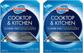 Glisten GC0608T Cooktop & Kitchen Cleaning, 8 Large/16 Small Pads Per Box, 2 Pack