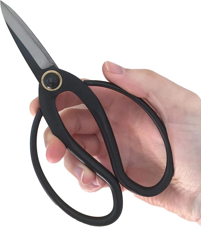 GARDEN GURU Professional Bonsai Scissors 180mm - Traditional Butterfly Pruner Shear for Precise Trimming Pruning and Deadheading of Flowers Plants, Japanese Bonsai Garden Tools - 1 Case (64 Pcs)