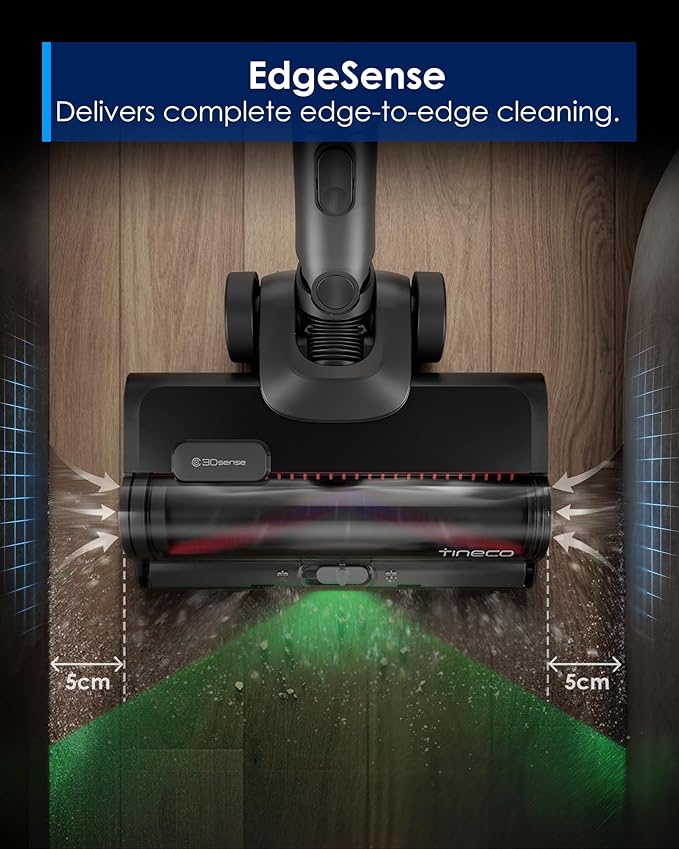 Tineco Pure ONE Station 5 Pro Cordless Smart Stick Vacuum, Automatic Dust Collection,Full-Path Self-Cleaning, 200AW Powerful Suction,ZeroTangle Brush, Up to 100 Minutes Runtime,ClogLess System