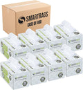 Arkwright Smart Rags Microfiber Cleaning Cloths Bulk, Case of 400, Lint Free 180 GSM Reusable Towels for Auto, Office and Household Cleaning, 12 x 12 in, White