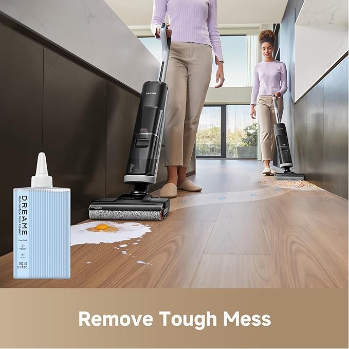 DREAME Replacement Cleaning Solution for H14 Wet Dry Vacuum Cleaner, 16.91oz (500 ml)