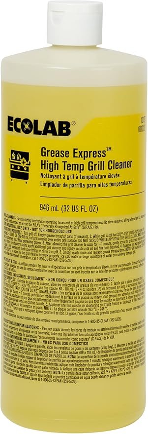 Ecolab Grease Express HighTemp Grill Cleaner, 32oz 10127
