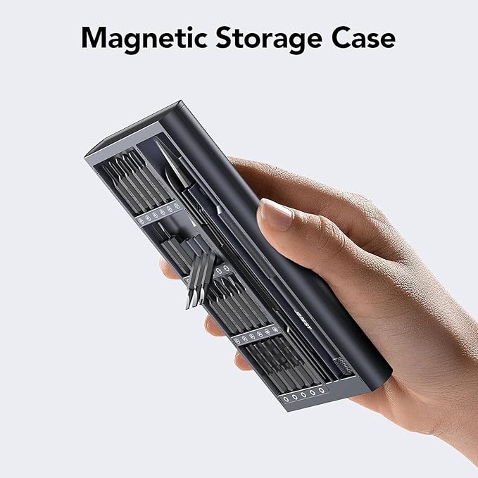 JOREST 50 in 1 Precision Screwdriver Set with Security Torx, Magnetic Mini Repair kit for Macbook, Laptop, PS4, PS5, iphone, Nintendo Switch, Glasses, Watch, Toy, Stocking Stuffers Gifts for Men