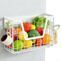 Magnetic Spice Rack for Refrigerator, Fridge Organizers and Storage, Pantry Organizers & Storage, Magnetic Shelf for Refrigerator, Laundry Room Organization, Magnetic Wall Shelf (White)