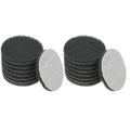 Power Scrub Pads, Scrubbing Pads 1000 Grits Scouring Discs - Fitting for (Home Kitchen Cleaning - Drill Attachment - Scrubber Replacement) 16 Pcs & 4 Inch & Gray