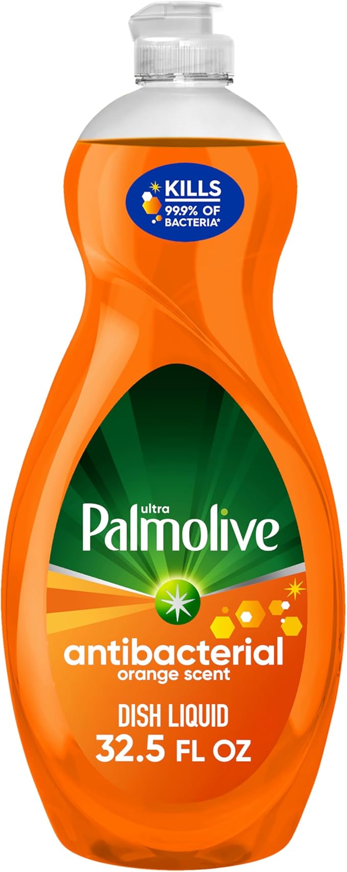 Palmolive Ultra Dish Liquid, Orange, Antibacterial, 32.5 Fl Oz (Pack of 1)
