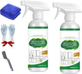 Multifunctional Kitchen Appliance Cleaner, 120ml Kitchen Appliance Cleaner, Daily 𝐊itchen Multi-surface Grease Cleaning Mild Fragrance Spray, Suitable for Range Hoods, Pots, Pans and More (2pcs)