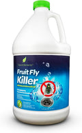 Natural Elements Fruit Fly Killer | Drain Flies, Gnats, Flying Ants | Home & Commercial Use | Non-Toxic Gel Formula | 1 Gallon | 128 Fl Oz