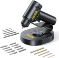 Fanttik K2 Ultra Power Drill, Cordless Drill/Driver, 3/8'' Keyless Chuck, Max. 30 N.m, Max. 1250 RPM, TapSwitch Gear Change, 2.5AH Rechargeable Battery, Tool Kit for Home DIY Projects