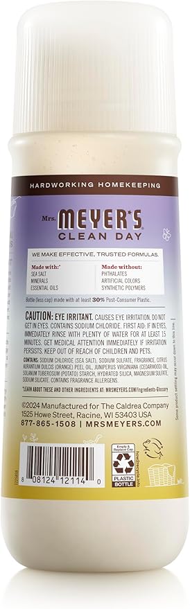Mrs. Meyer's Clean Day Laundry Scent Boosters, Compassion Flower Scent, 18oz